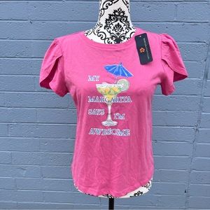 Margaritaville “My Margarita says I’m awesome” top